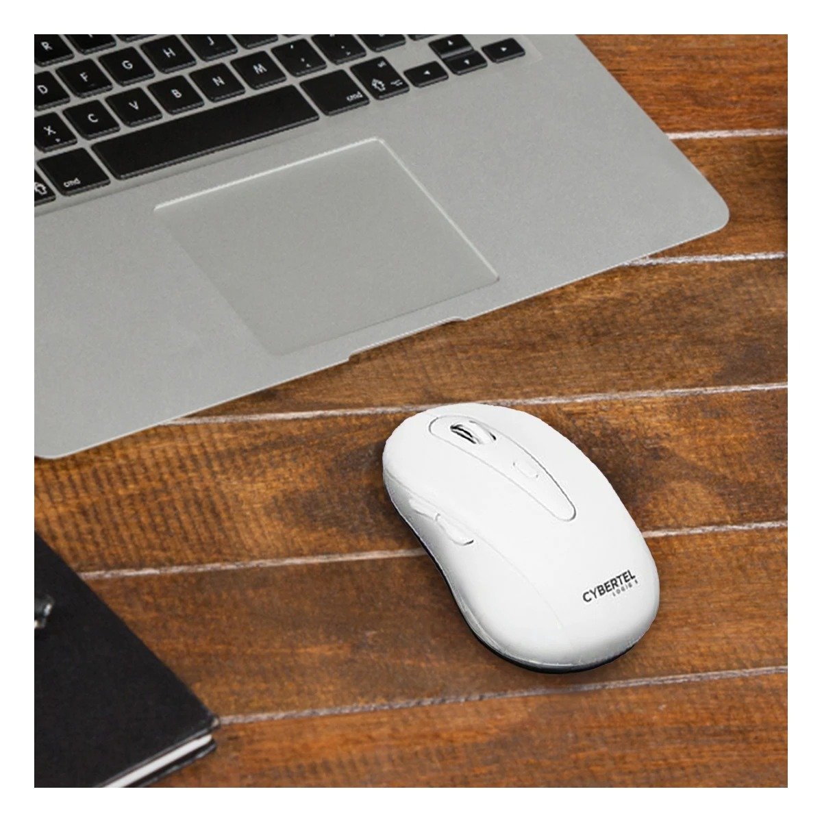 CURSOR INALÁMBRICO RYBIU ELEGANTE M307 EN COLOR BLANCO + POST-IT ADHESIVOS - 2