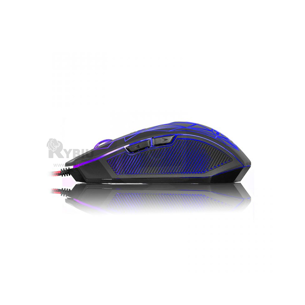 MOUSE RYBIU ÓPTICO AVANZADO MIC M809 EN NEGRO + REGALO AGENDITA - 4