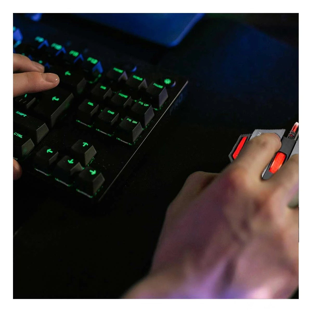 MOUSE INALÁMBRICO RYBIU ERGONÓMICO CON CONEXIÓN USB NEGRO + PAPEL REGALO MIC M811 - 3
