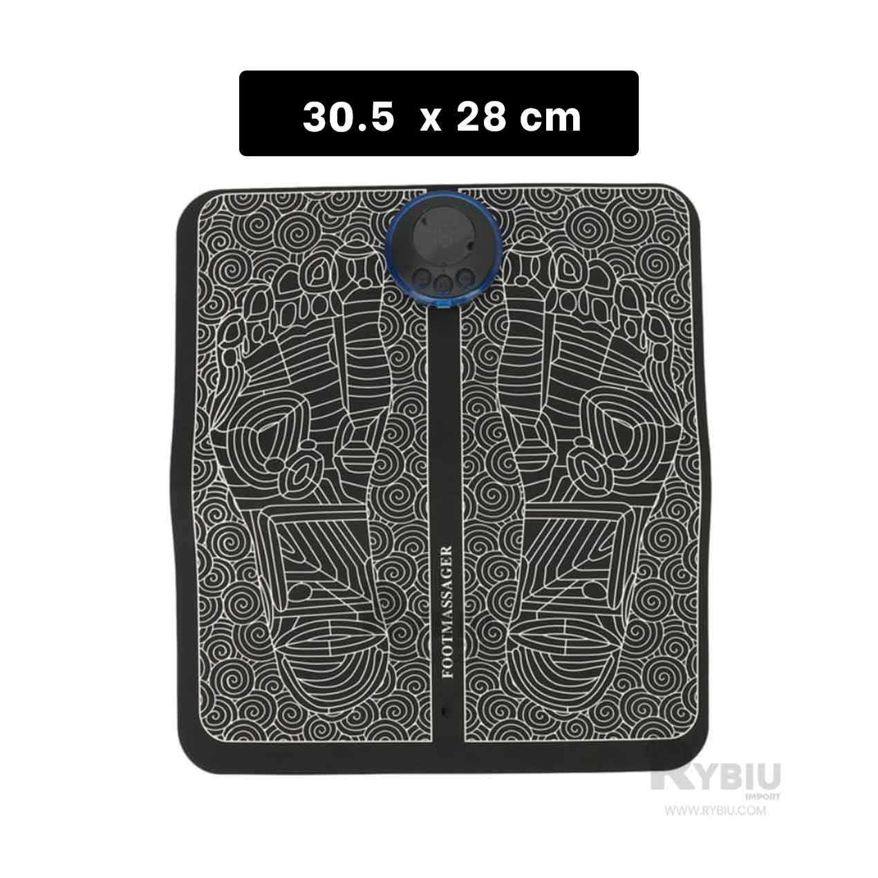 MASAJEADOR RYBIU PIES TE30248 USAR CASA TONO NEGRO + REGALO AGENDITA - 5
