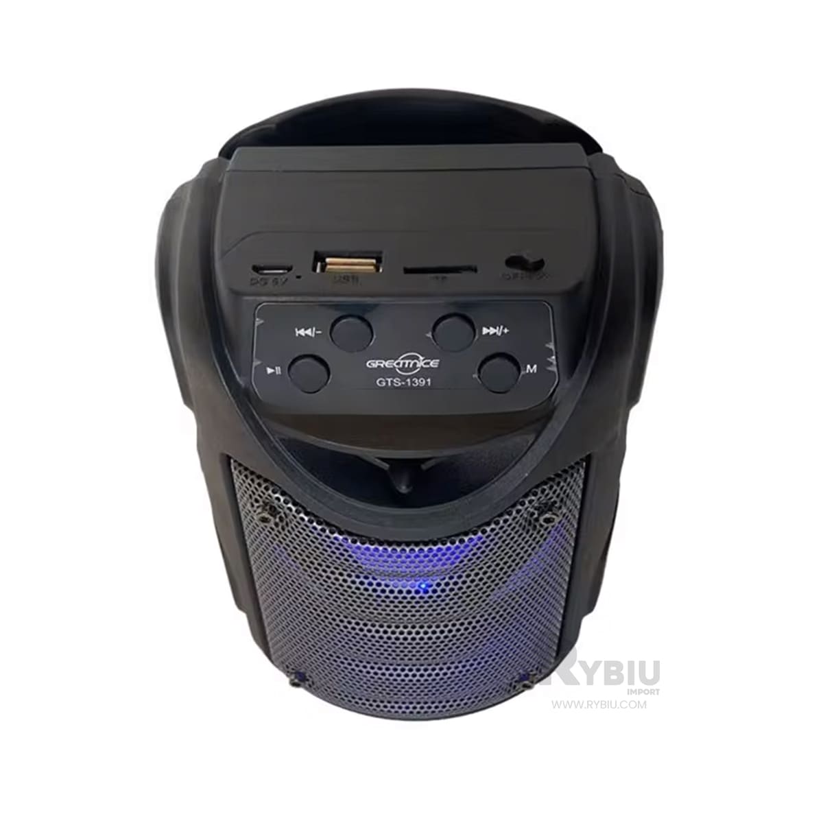 PARLANTE RYBIU GTS-1391 BATERIA 500MAH TONO NEGRO + REGALO AGENDITA - 2