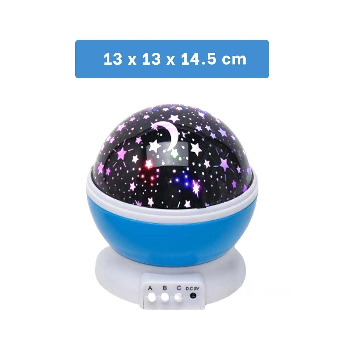 LUMINARIA RYBIU TE30255 DE PLASTICO DE GALAXIA CELESTE + POST-IT ADHESIVOS - 4