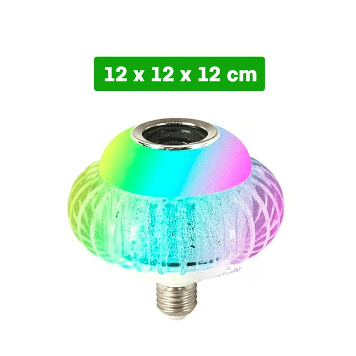 LED RYBIU TE30280 BOMBILLA BLUETOOTH RGB 12W + POST-IT ADHESIVOS - 4