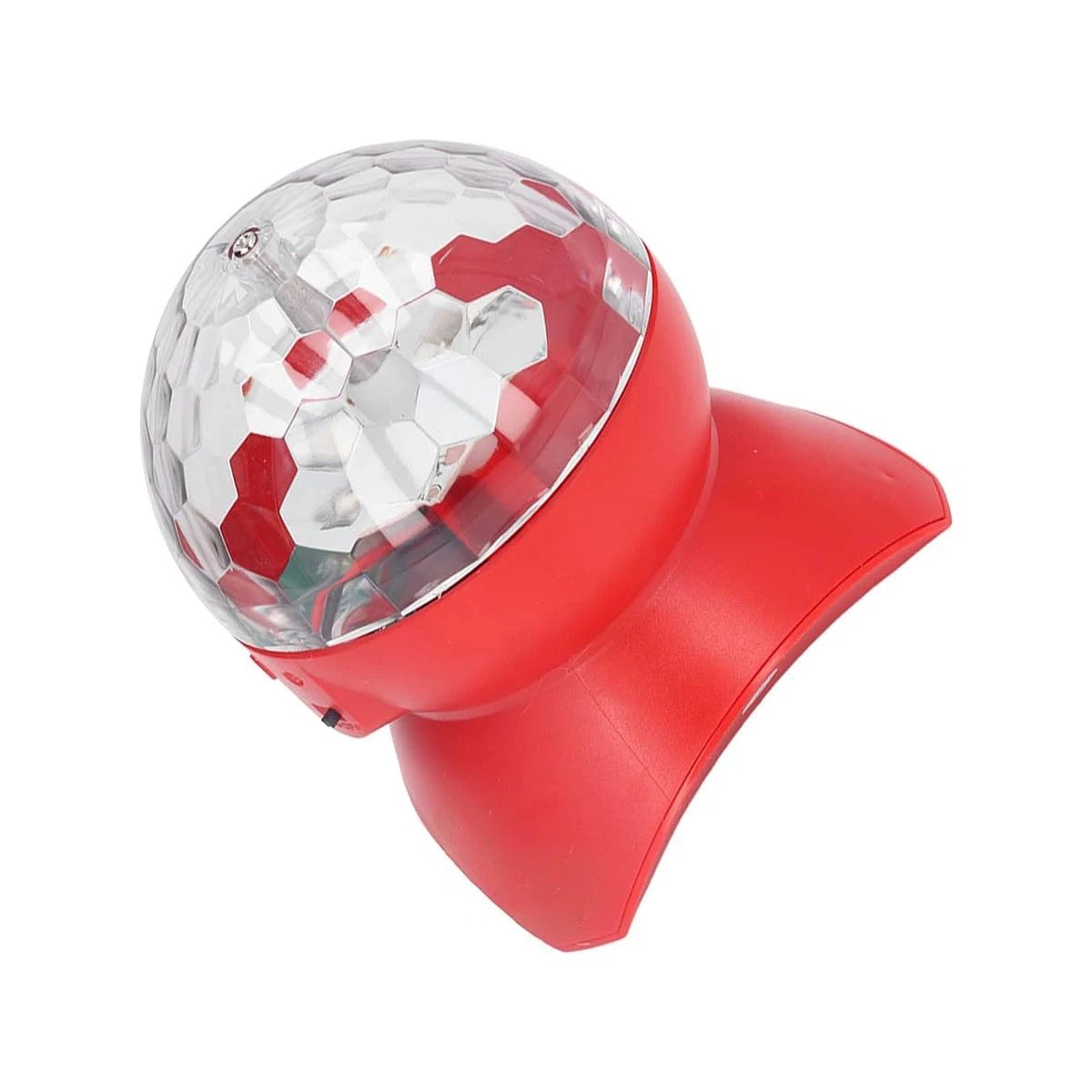 BOCINA PROYECTOR BLUETOOTH RYBIU TE30277 REFLECTOR VERSATIL DURABLE COLOR ROJO + REGALO STICKERS - 3