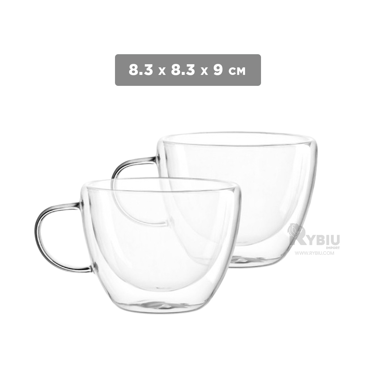 TAZA RYBIU DE AGUA VERSATIL 250ML 8.3X8.3X9CM +REGALO AGENDITA 254 - 5