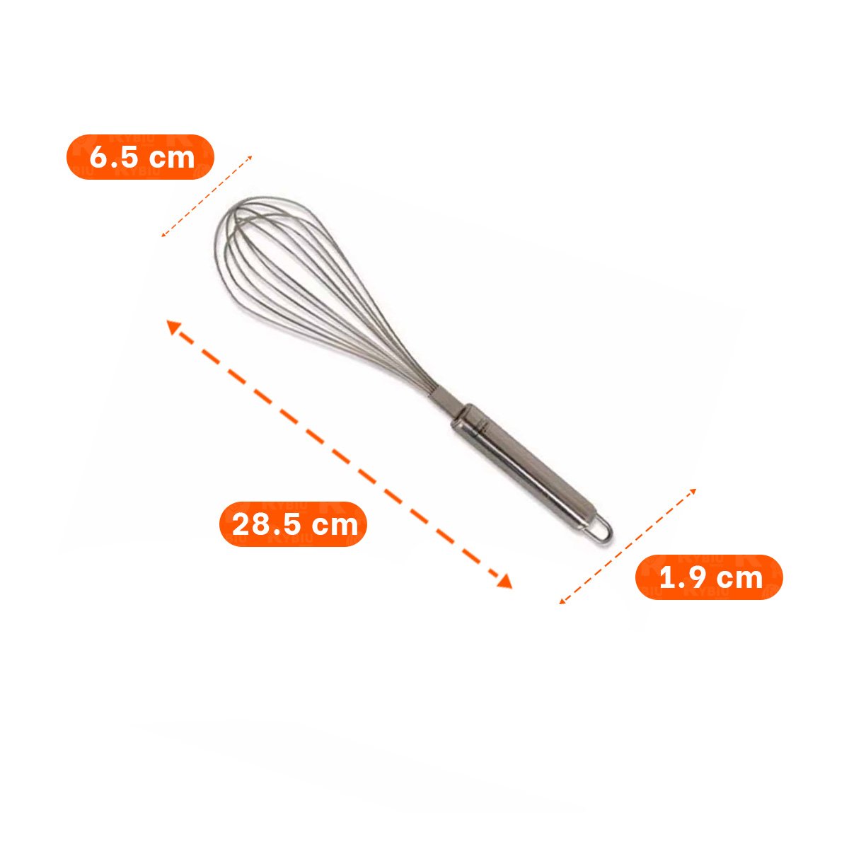 UTENSILIO MANUAL RESISTENTE EN ACERO INOXIDABLE PLATEADO PARA COCINA Y+POST IT - 4
