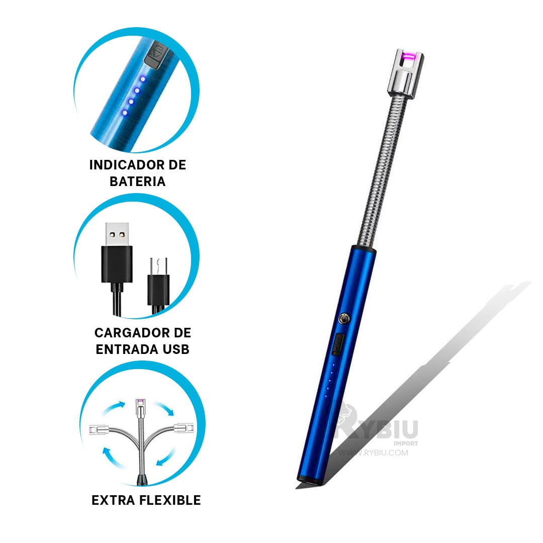 ENCENDEDOR RYBIU DISPOSITIVO FUEGO COCINA + POST-IT ADHESIVOS CO30505 AZUL - 3