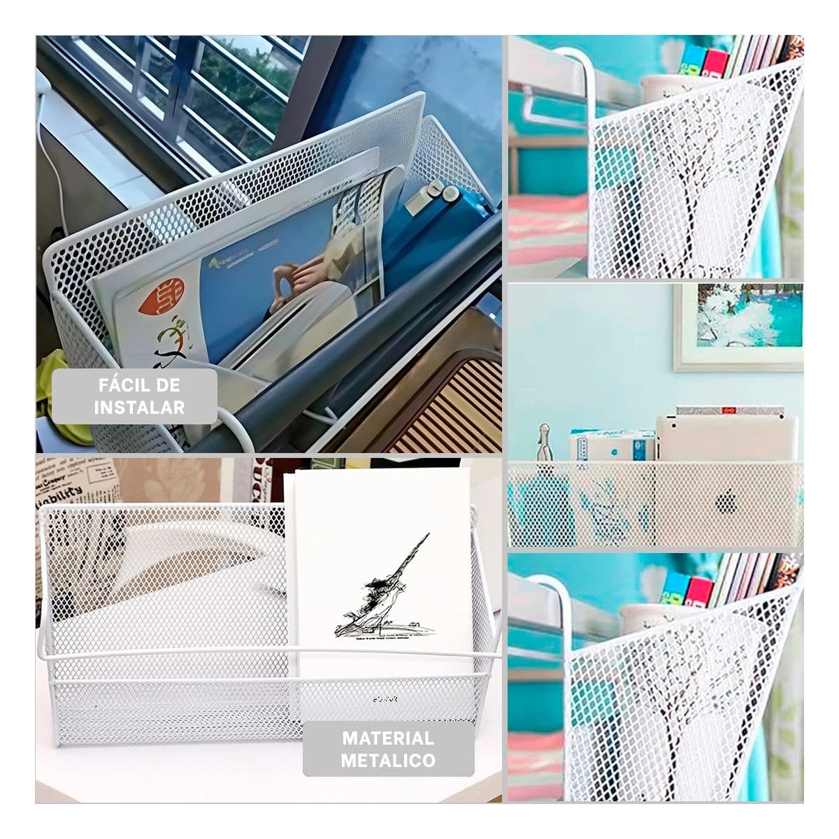 EQUIPO AUXILIAR 26X8X13 CM DE BLANCO DE COLOR DE BLANCO PARA TODOS SUS HIJOS Y+POST IT - 5
