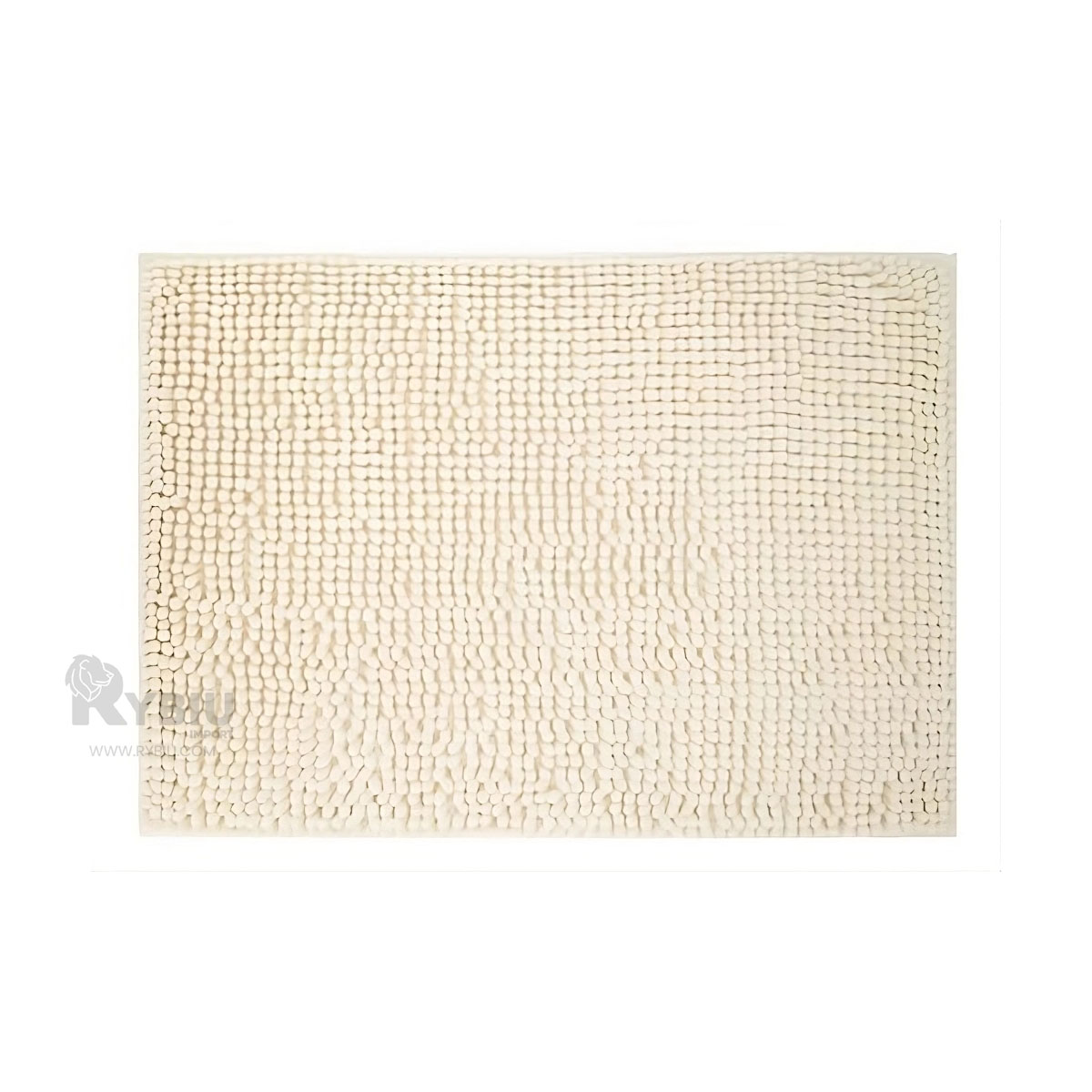 TAPETE DE FORMA RECTANGULAR EN TONO CREMA Y+PAPEL DE REGALO - 2