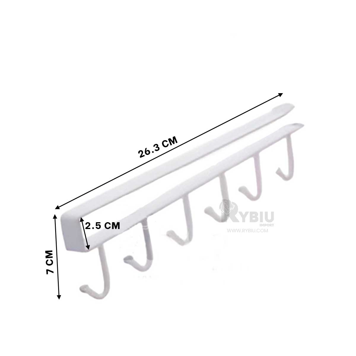SOPORTE RYBIU HO29714 BLANCO DECORATIVO TAZAS + PAPEL REGALO - 5