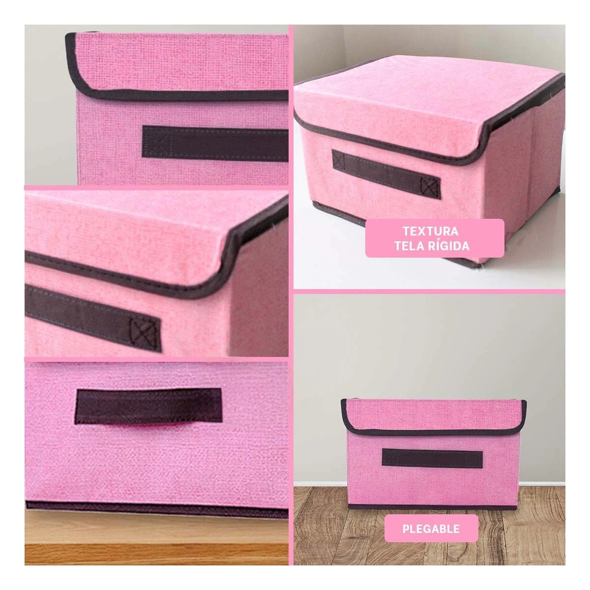 CESTA RYBIU HO29774 ROSADO RESISTENTE + LIGAS REGALO - 5