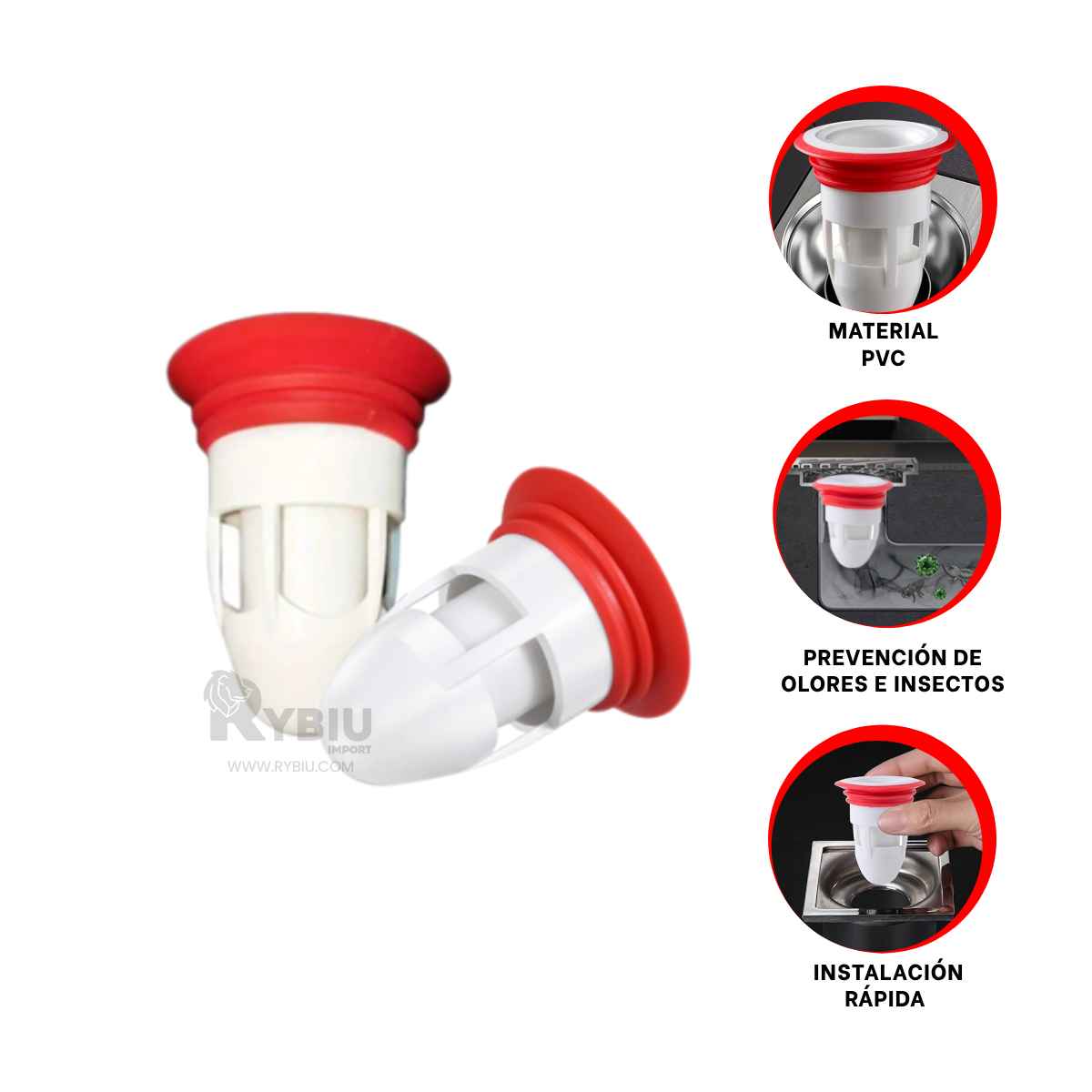 ACCESORIO COCINA RYBIU HO32455 BLANCO MANTENIMIENTO + GIFT STICKERS - 3
