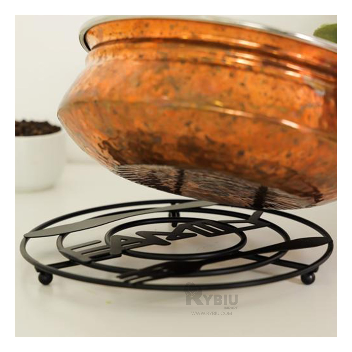 BASE RYBIU CO29717 NEGRO UTIL COCINA + ENVOLTORIO REGALO - 2