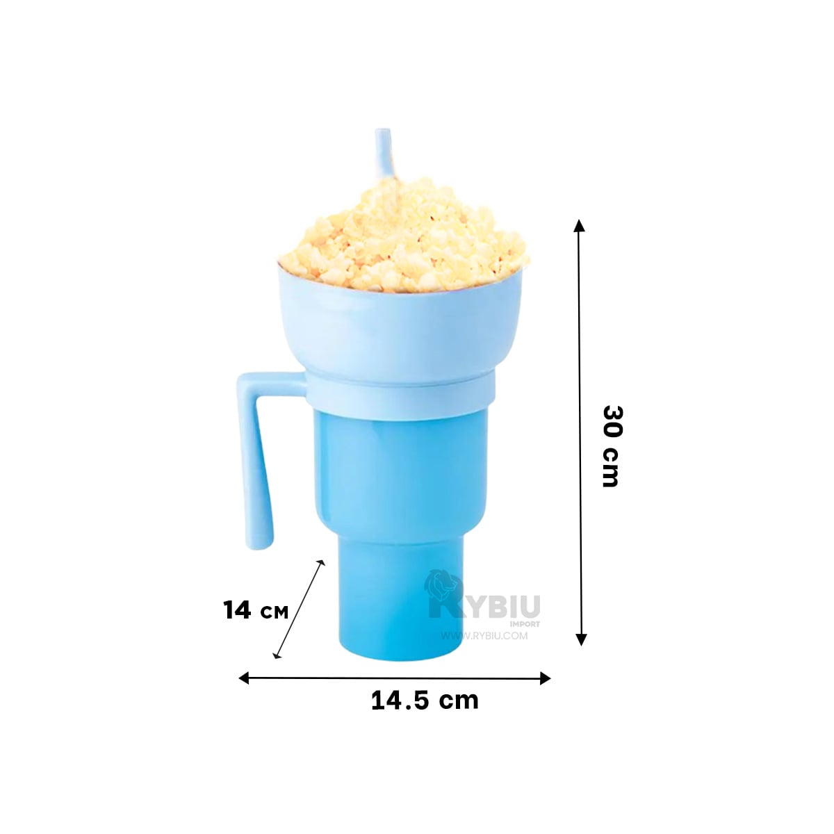 ENVASE FUNCIONAL RYBIU CO29758 CELESTE +GIFT MINIAGENDA - 5