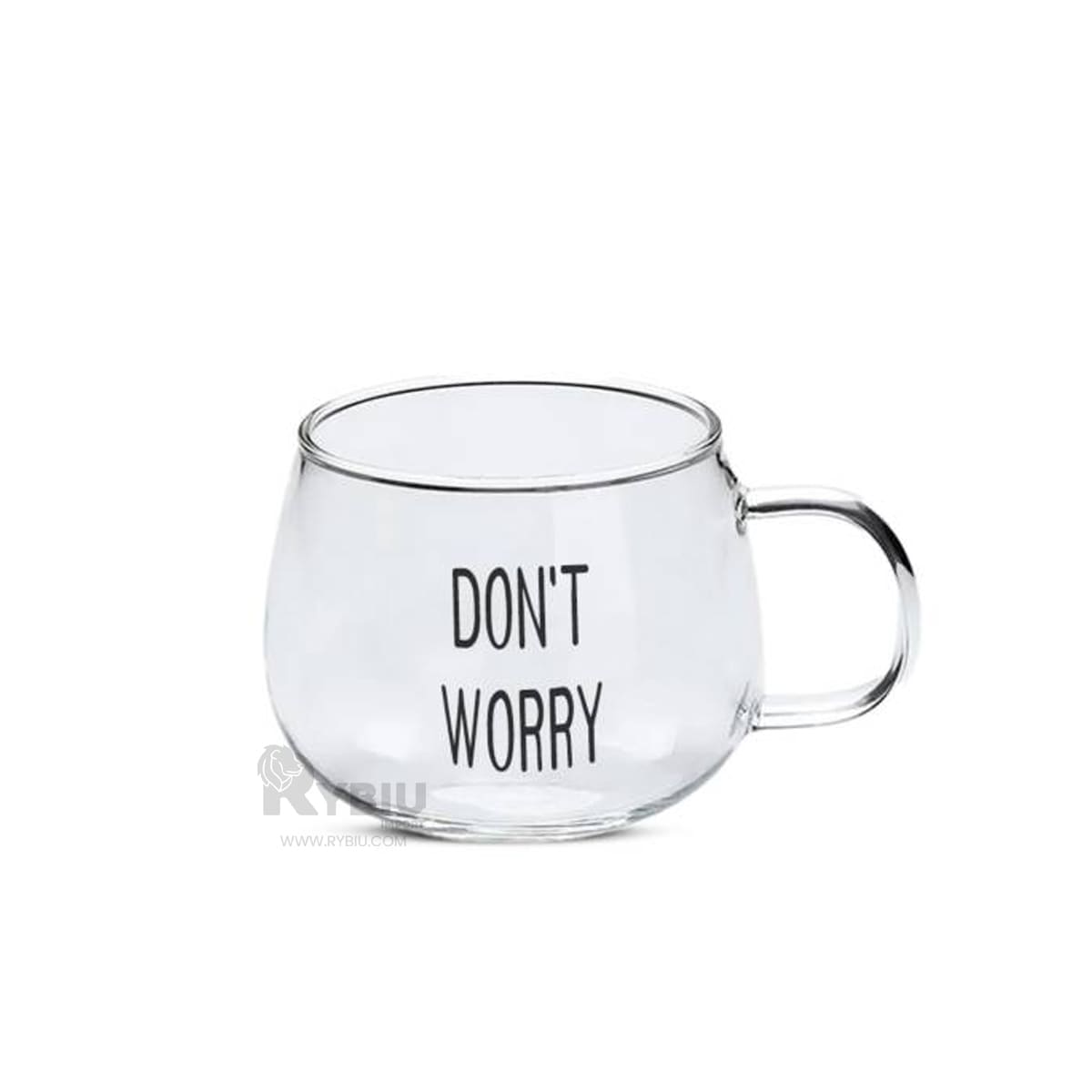 VASO RYBIU PARA ADULTOS EN TRANSPARENTE +REGALO LIGAS PARA PEINAR 209 - 5