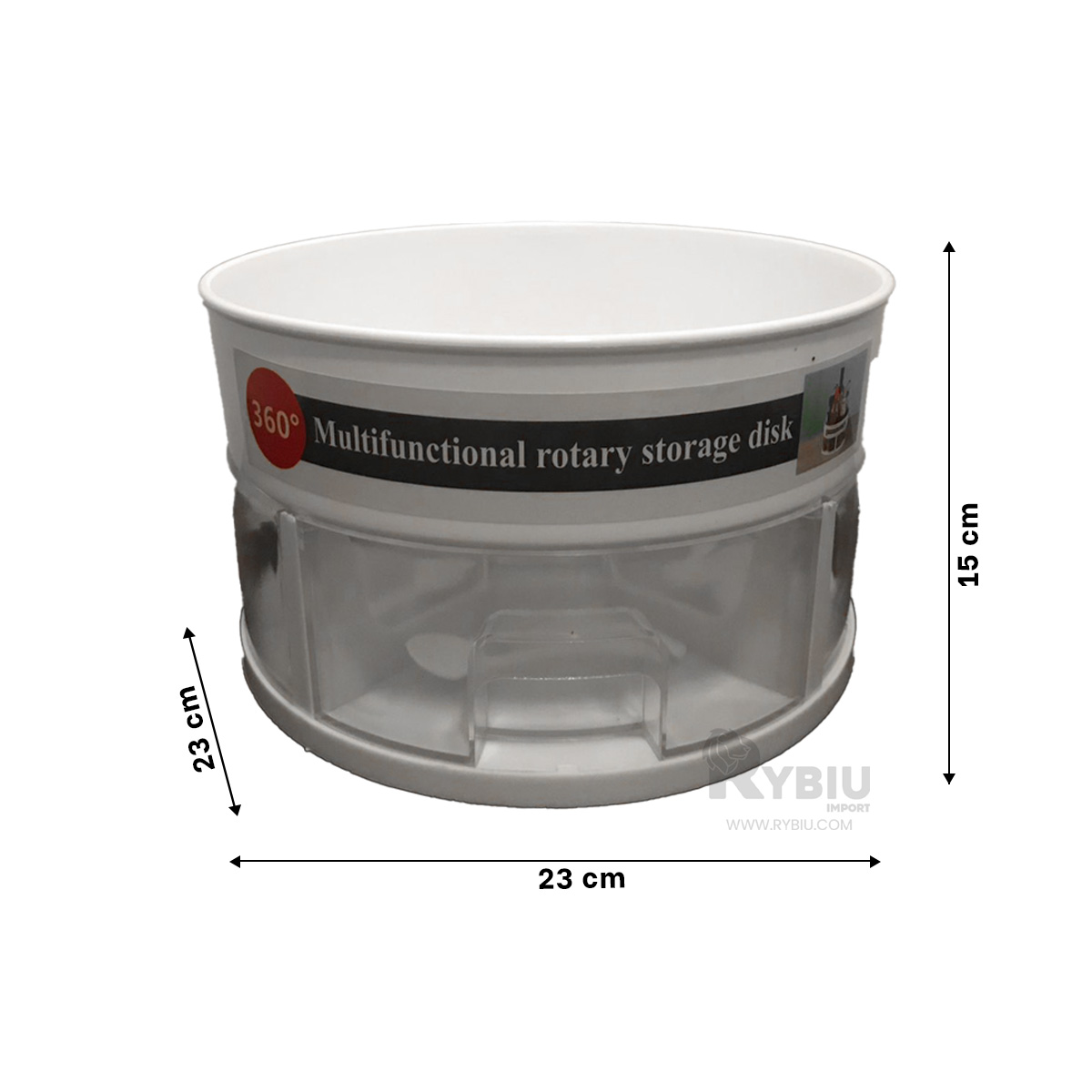 PLATAFORMA RYBIU HO29751 BLANCO DURABLE Y LLAMATIVA + BANDERITAS ADHESIVAS - 5