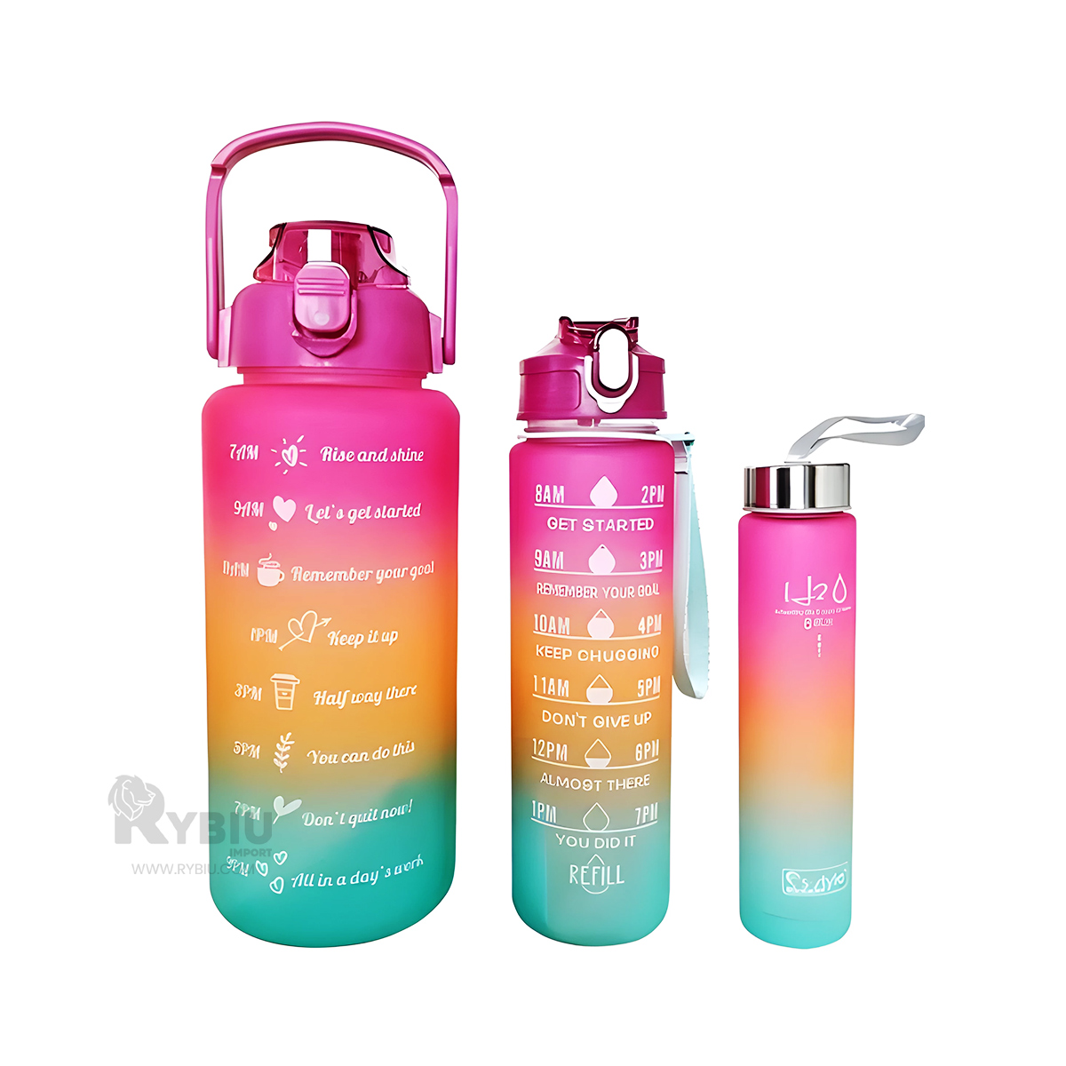 SET SURTIDO TOMATODOS RYBIU CO29591 TAPA FUCSIA + ENVOLTORIO REGALO - 2