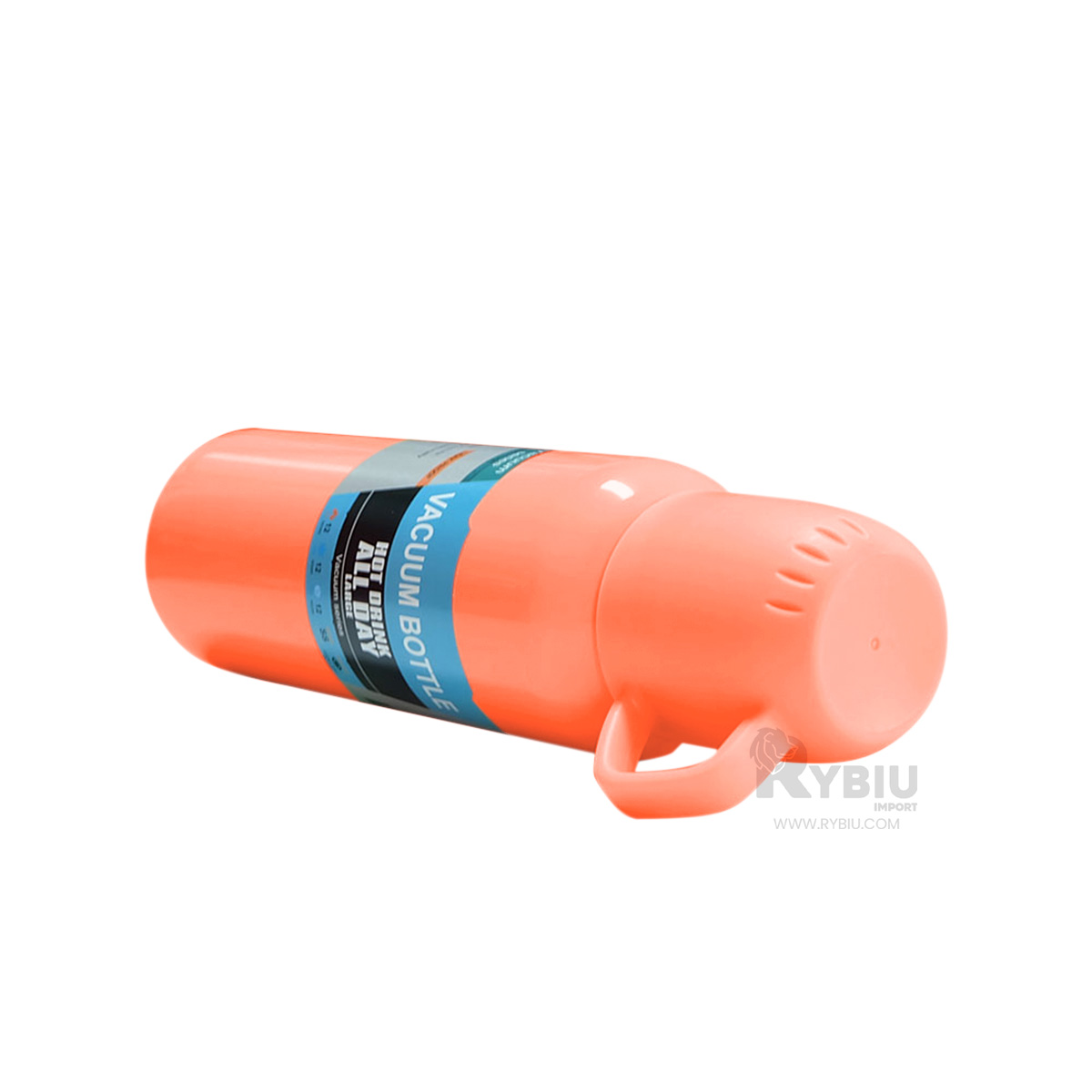 FRASCO ELEGANTE TERMICO EN NARANJA 500ML Y+REGALO AGENDITA - 3