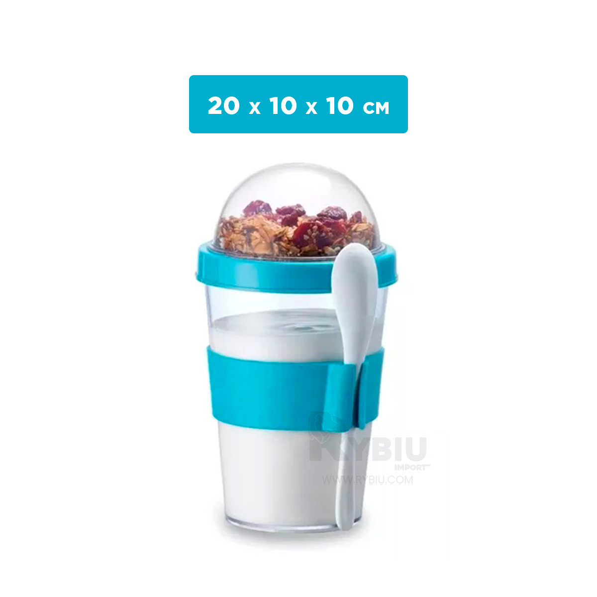 TAZA ELEGANTE EN 350ML CELESTE Y+REGALO AGENDITA - 5