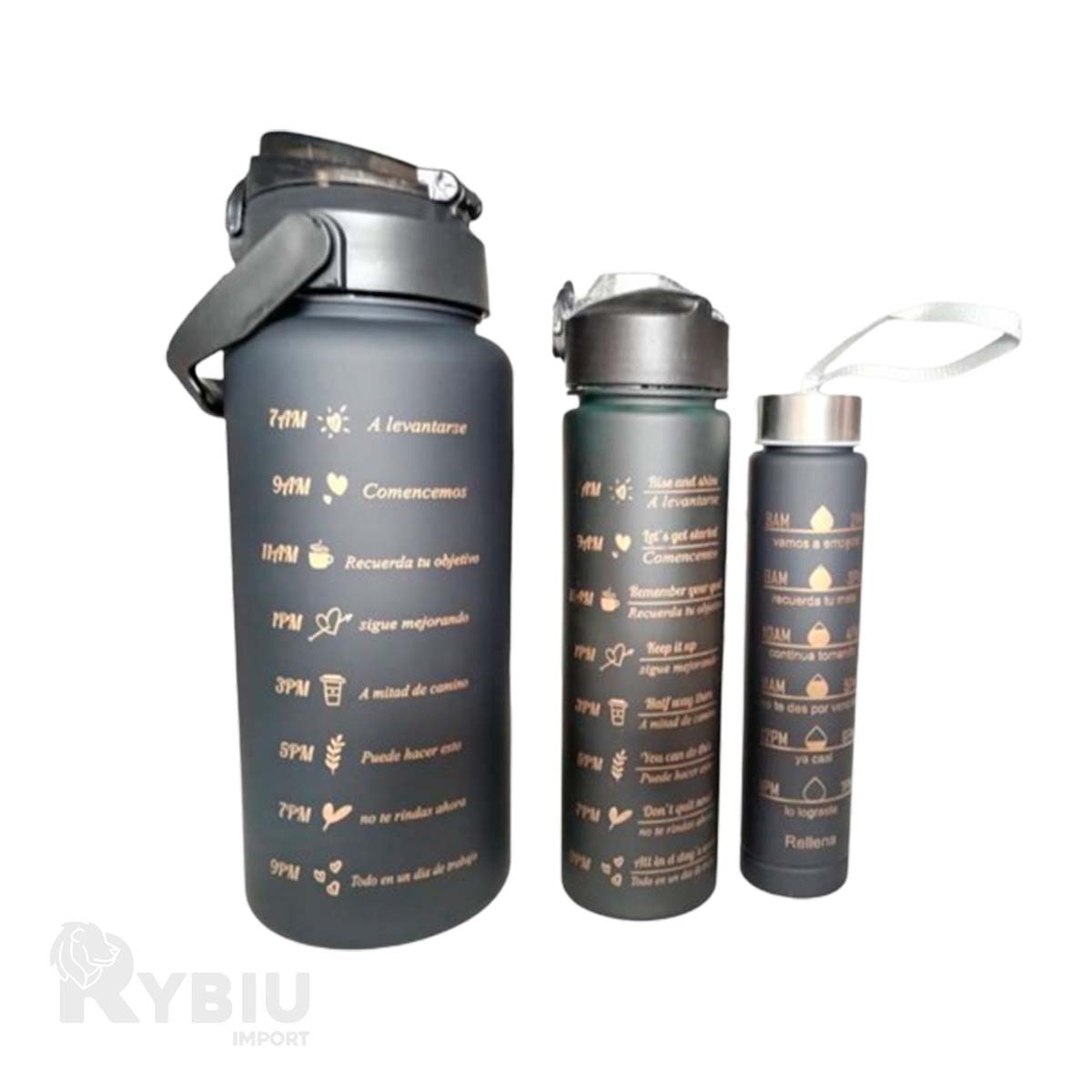 ENVASES RYBIU CO29584 LINDO TAPA NEGRA 3 UNIDADES + REGALO AGENDITA - 4