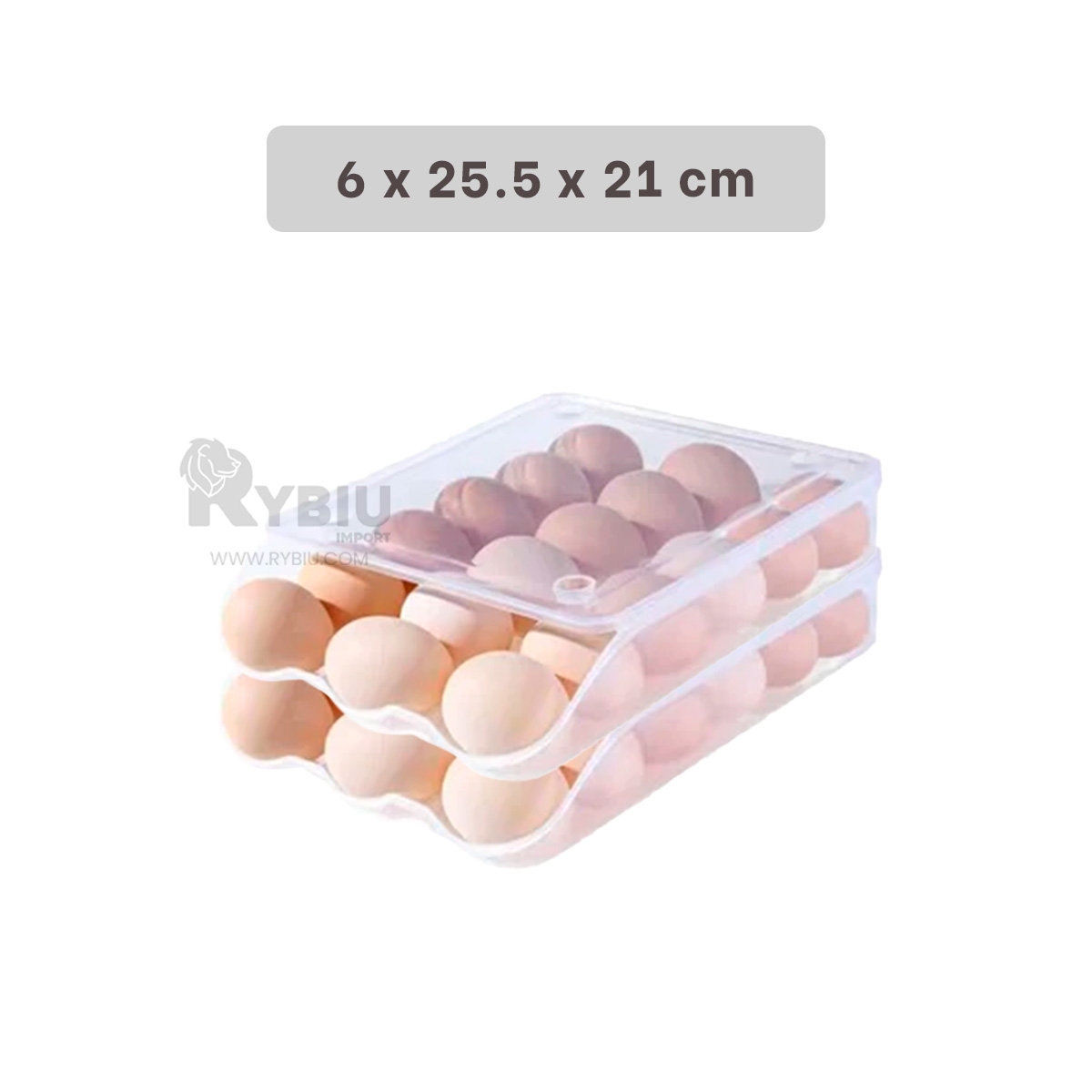 HUEVERA RYBIU CO32472 TRANSPARENTE UVAS + VOLTORIO REGALO - 2