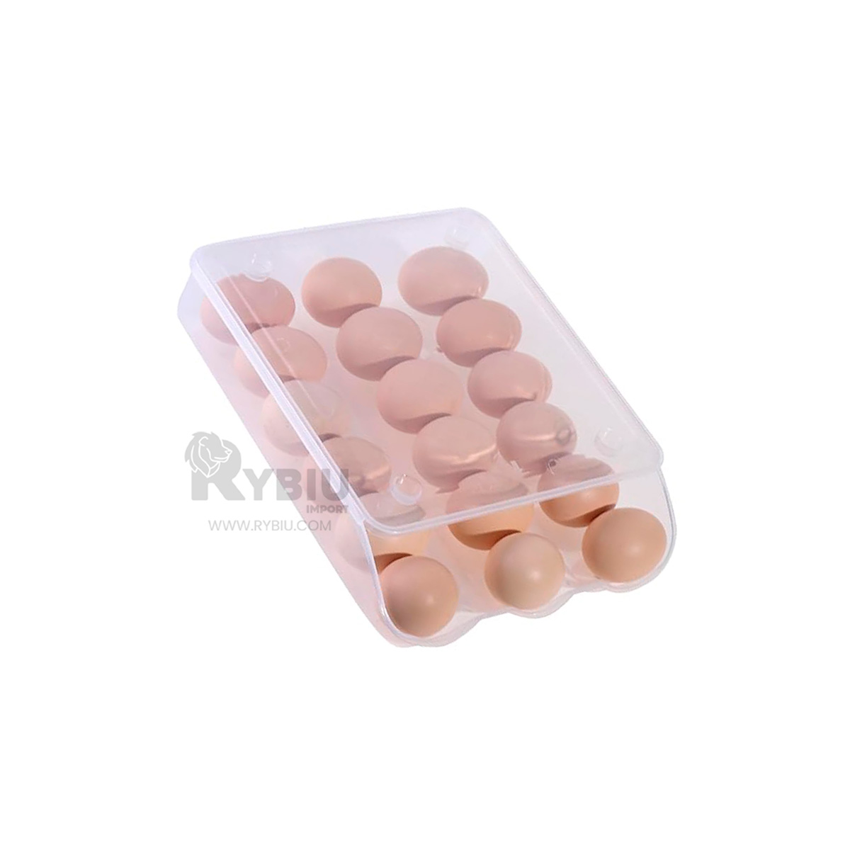 ORGANIZADOR RYBIU CO32472 TRANSPARENTE COMPACTO + PAPEL REGALO - 2