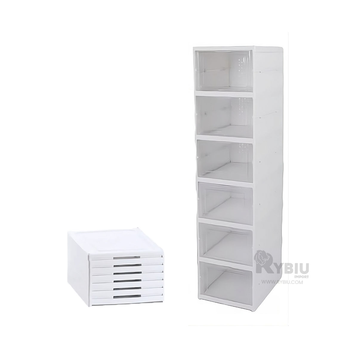 ORGANIZADOR RYBIU HO32420 BLANCO DURADERO + REGALO STICKERS - 3