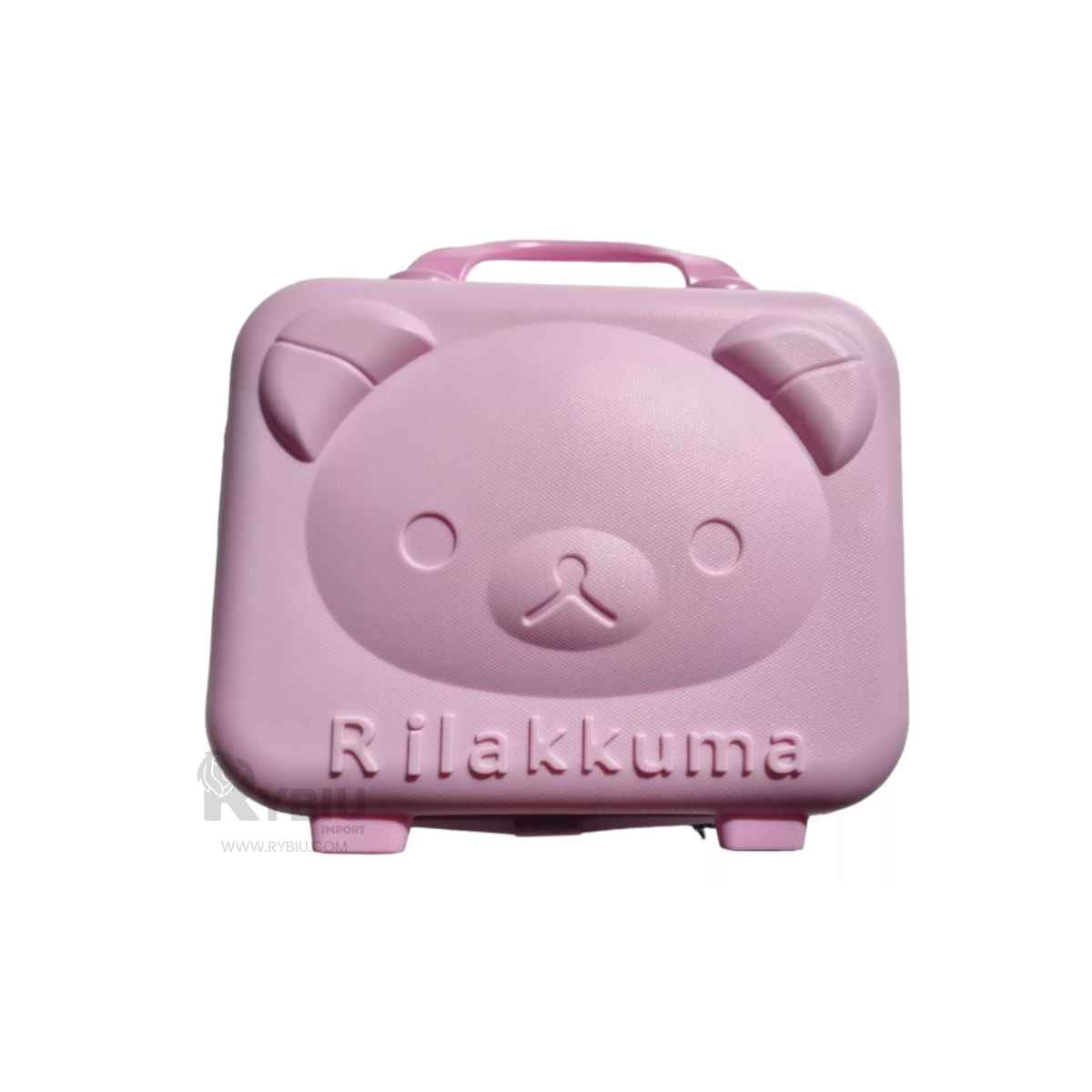 SET MALETIN RYBIU HO32346 FUNCIONAL ROSADO + REGALO LIGAS PEINAR - 1