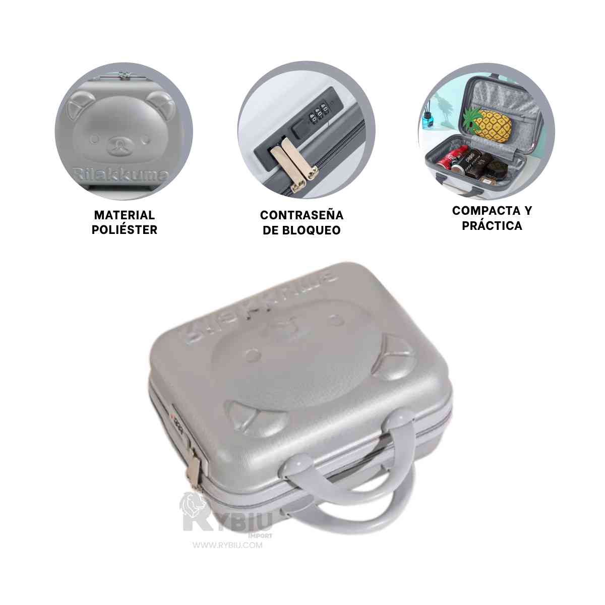 SET CAJA RYBIU HO32345 DECORATIVA PRACTICA PLOMO + GIFT MINIAGENDA - 4