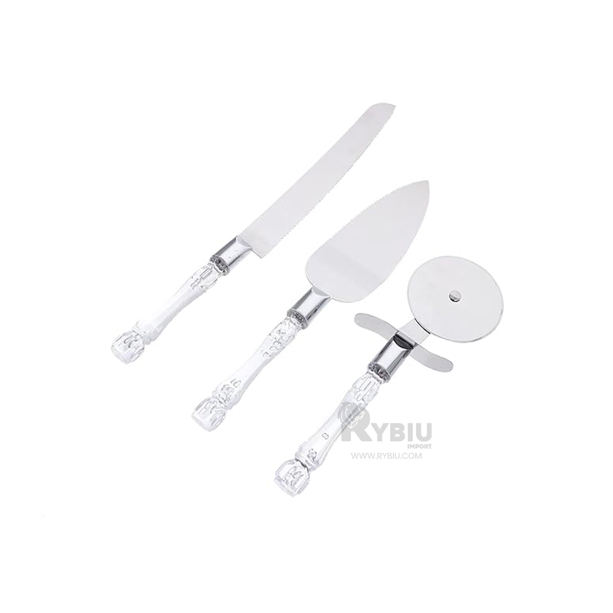 CORTADOR RYBIU JUEGO RESISTENTES MANGO ACRÍLICO + REGALO AGENDITA CO30049 - 2