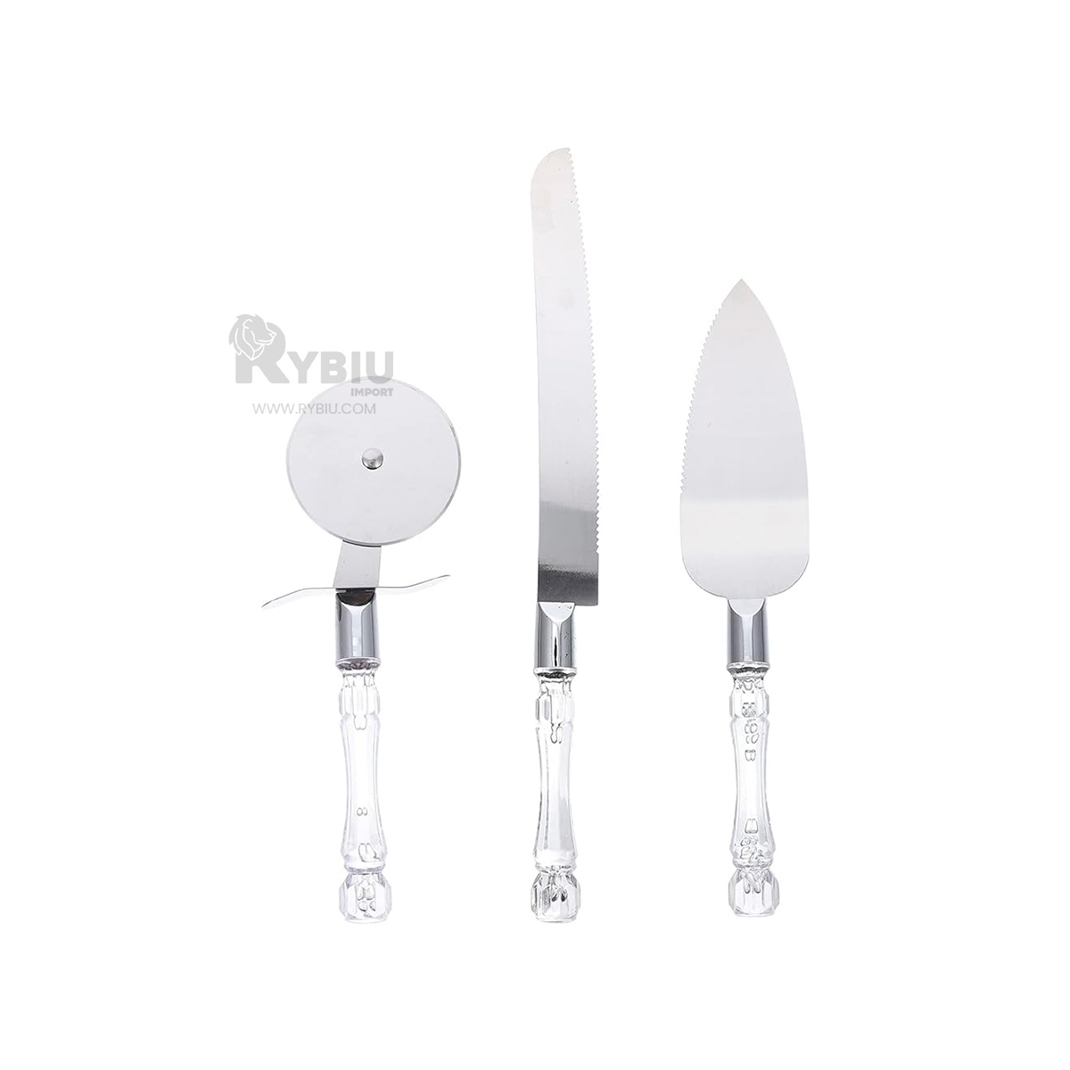 CORTADOR RYBIU JUEGO RESISTENTES MANGO ACRÍLICO + REGALO AGENDITA CO30049 - 3