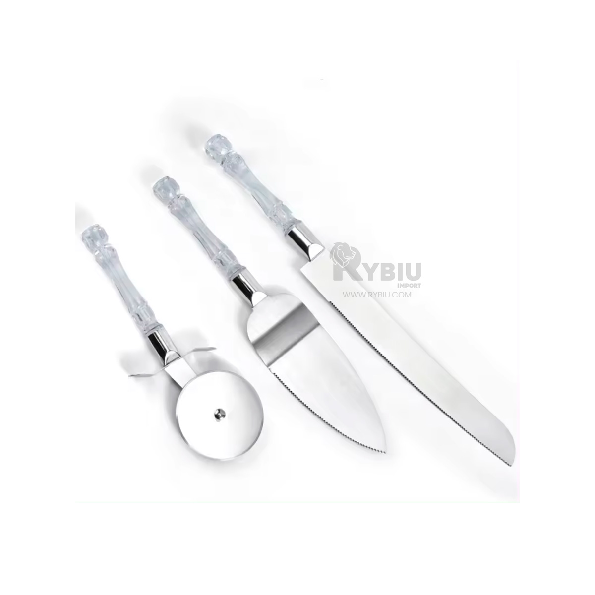 CORTADOR RYBIU JUEGO RESISTENTES MANGO ACRÍLICO + REGALO AGENDITA CO30049 - 4