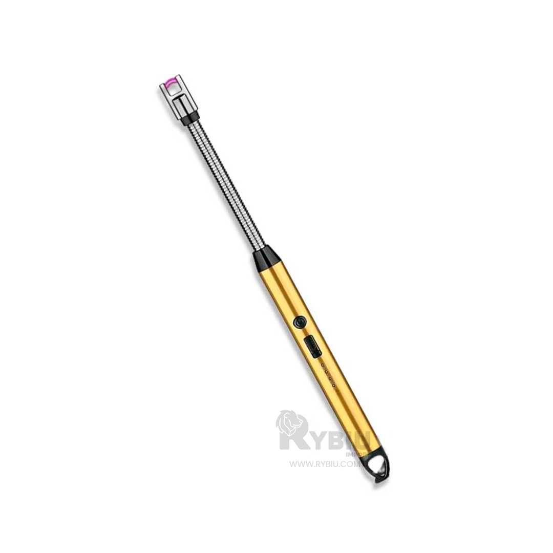 MECHERO RYBIU VERSATIL OCASION + REGALO STICKERS CO30504 DORADO - 1