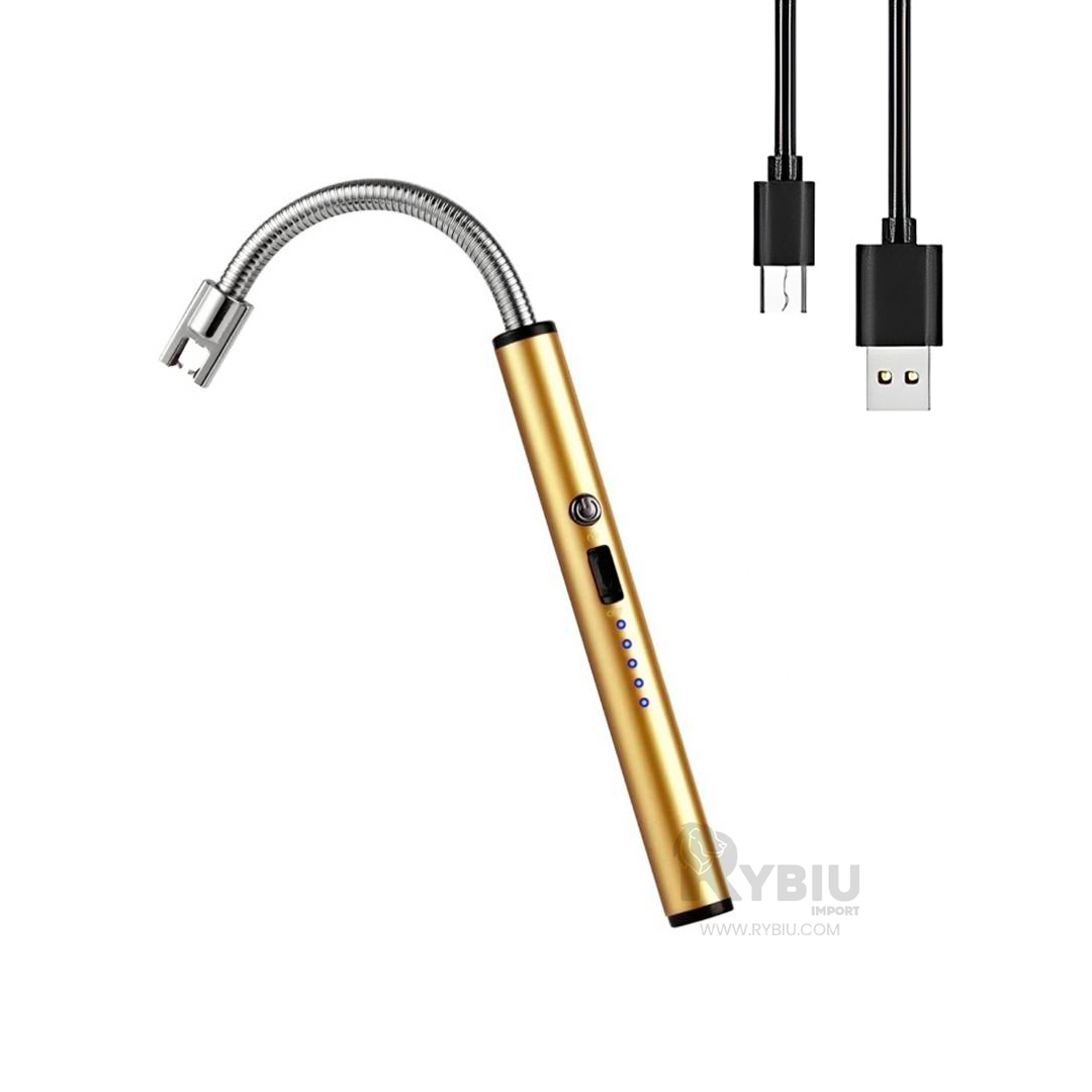 MECHERO RYBIU VERSATIL OCASION + REGALO STICKERS CO30504 DORADO - 2