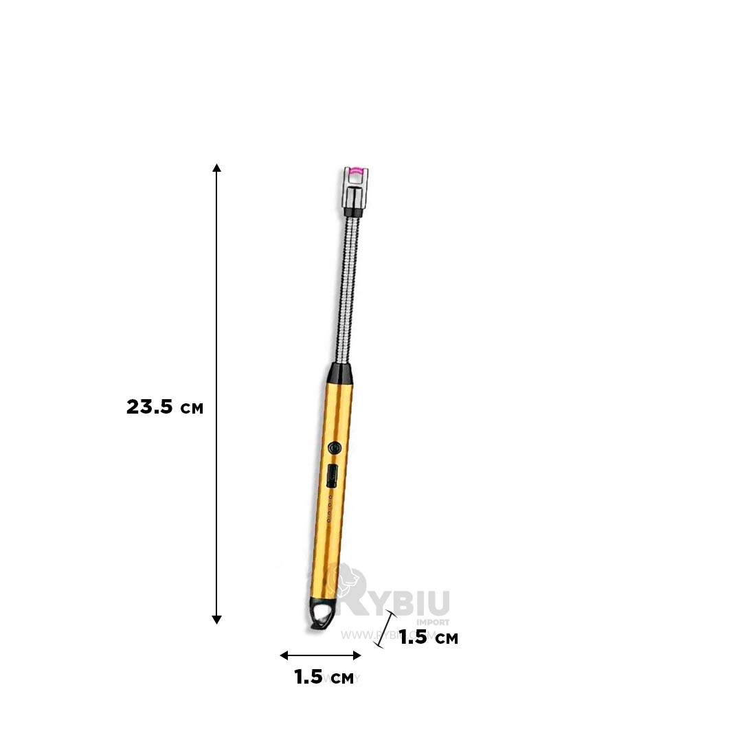 MECHERO RYBIU VERSATIL OCASION + REGALO STICKERS CO30504 DORADO - 5