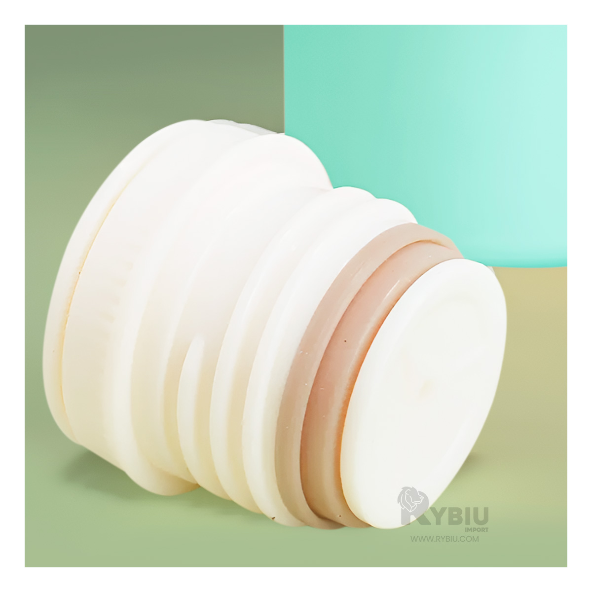 FRASCO DE ACERO RESISTENTE EN VERDE 500ML Y+GIFT STICKERS - 2