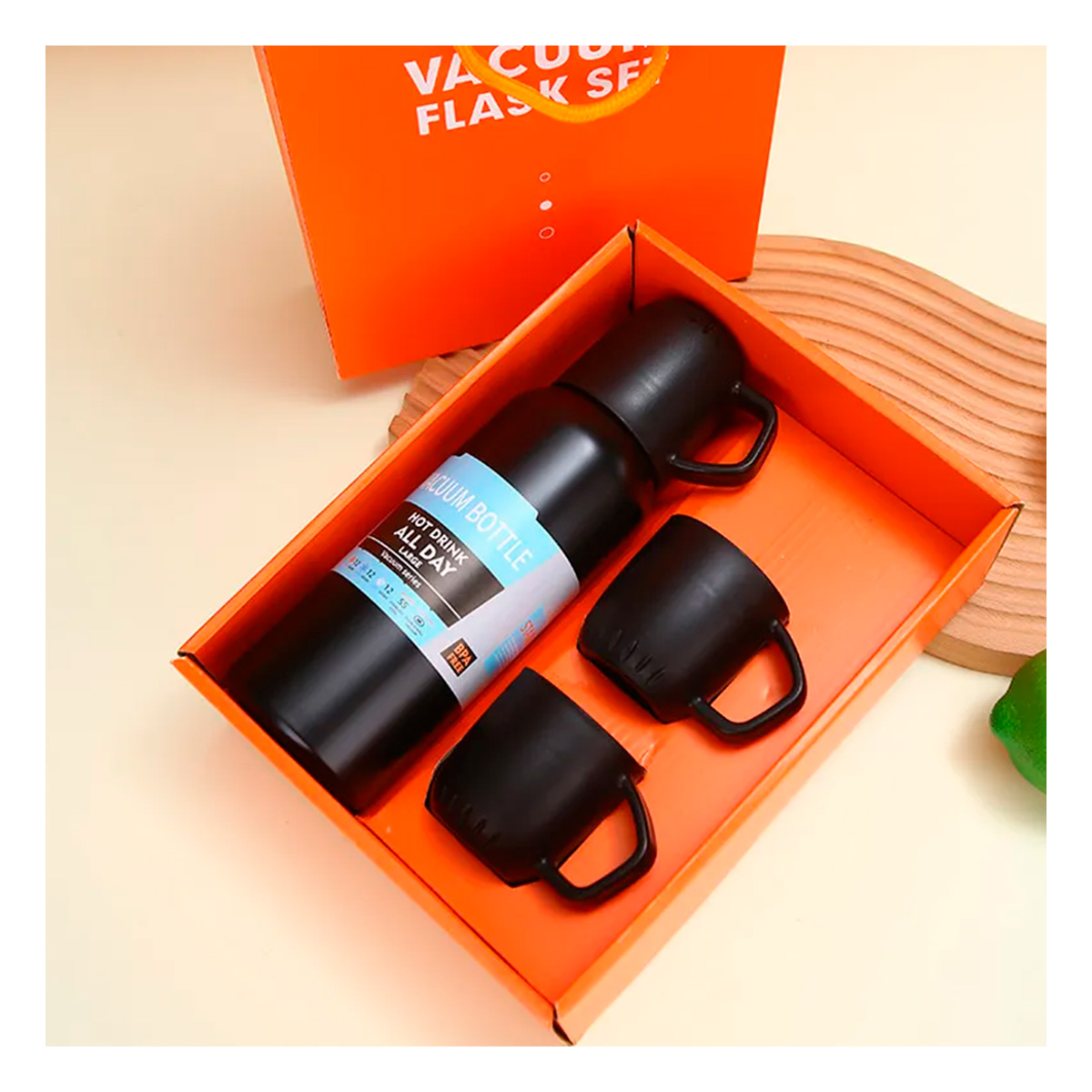 BOTELLA MULTIUSOS DE NEGRO 500ML Y+BANDERITAS ADHESIVAS - 4