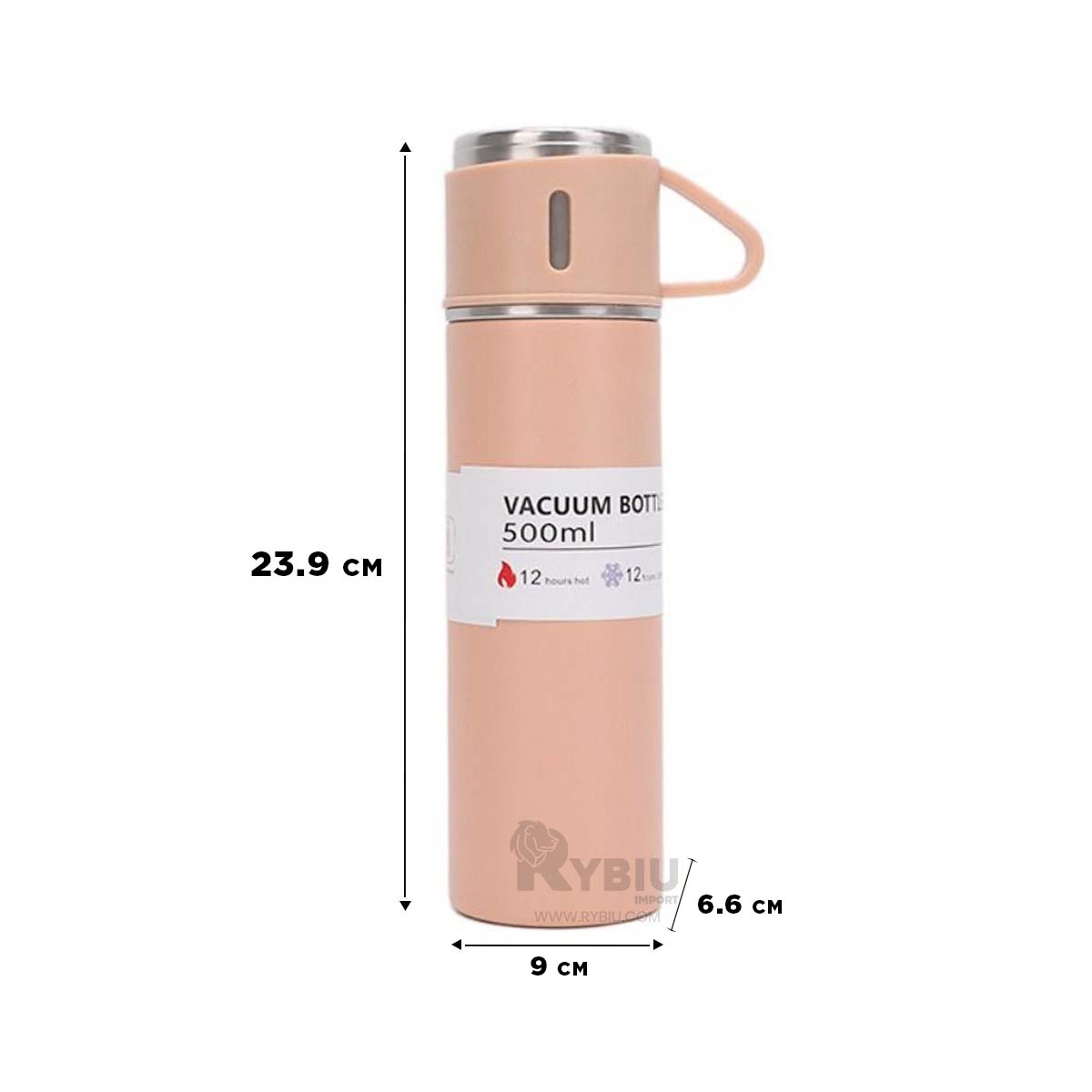 SET COMPACTO EN COLOR ROSADO Y+ENVOLTORIO DE REGALO - 5