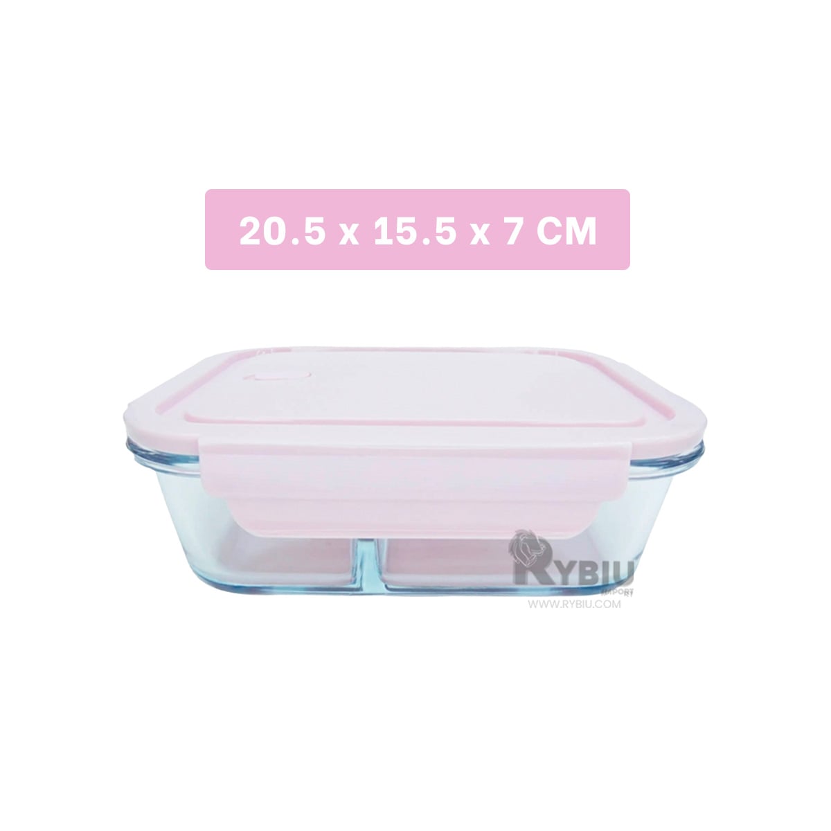 RECIPIENTE IDEAL DE 3 PARTES EN ROSADO Y+GIFT MINIAGENDA - 5