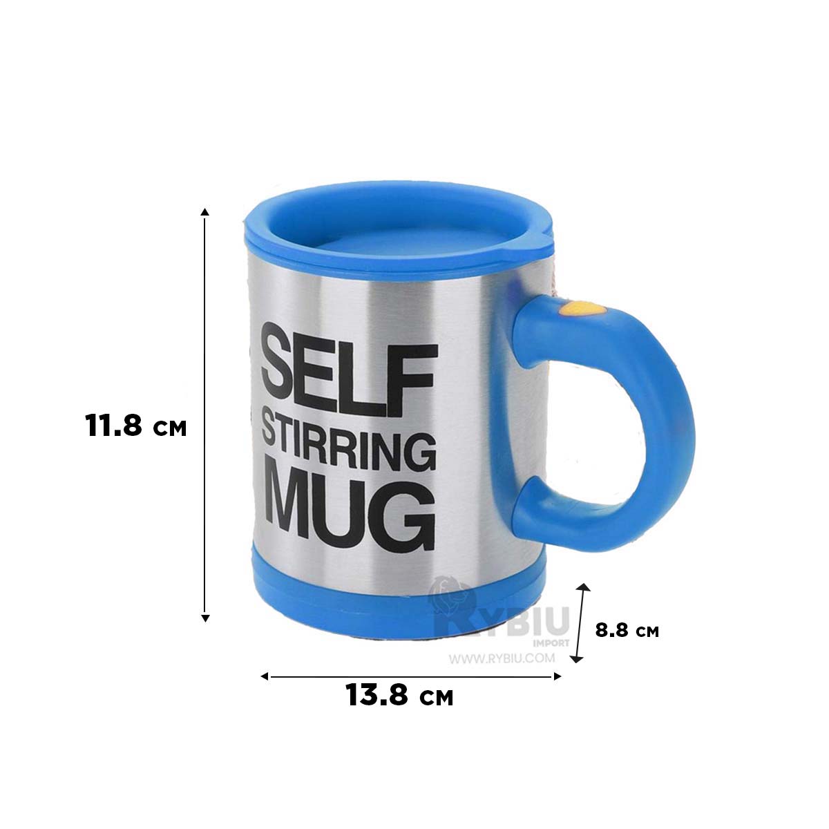 TAZA RYBIU REMOVEDORA DE 400ML+ PAPEL DE REGALO CO30472 AZUL - 5