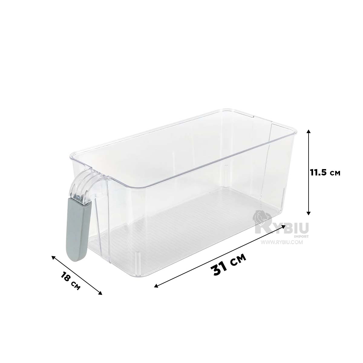 RECIPIENTE RYBIU CO30477 TRANSPARENTE TOMATES + PAPEL REGALO - 5