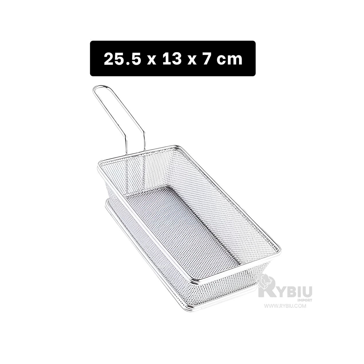 CESTO RYBIU 1106 PLATEADO CANASTO PRACTICO 25.5X13X7 CM + GIFT MINIAGENDA - 5