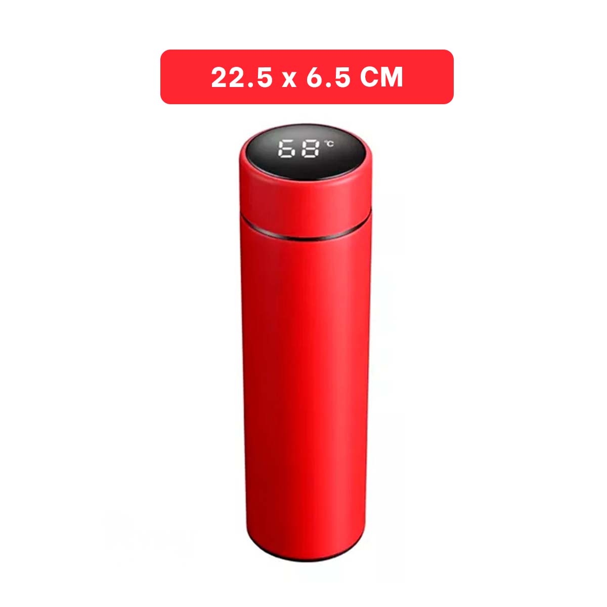 TOMATODO CON CAPACIDAD MEDIANA 500 ML ROJO Y+REGALO AGENDITA - 5