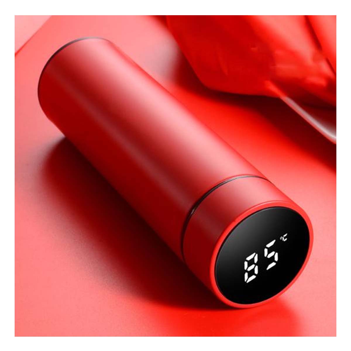 TOMATODO TERMICO CON FUNCION 500 ML EN ROJO Y+GIFT STICKERS - 4