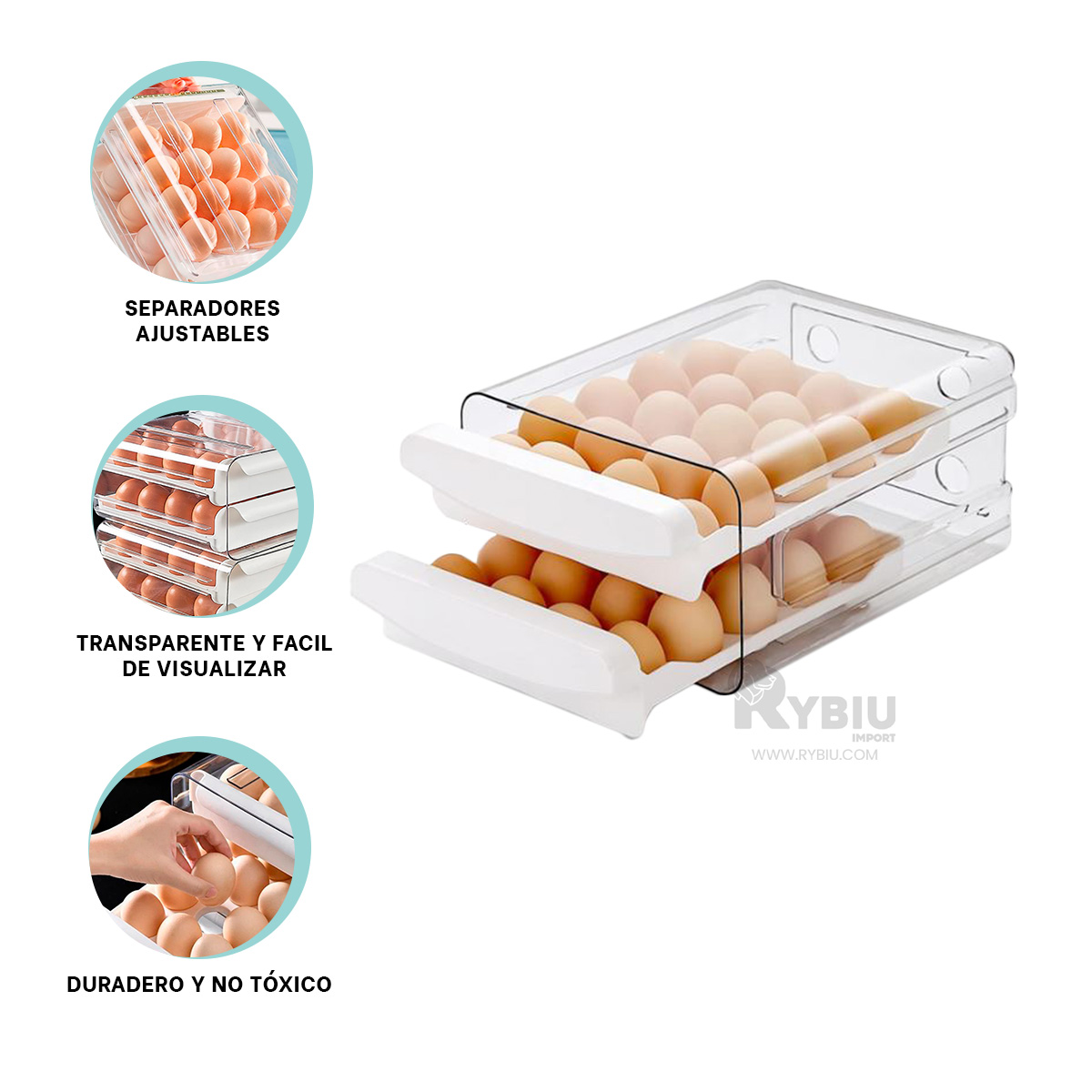 ESTUCHE RYBIU CO30437 BLANCO REFRIGERADOR + REGALO AGENDITA - 2