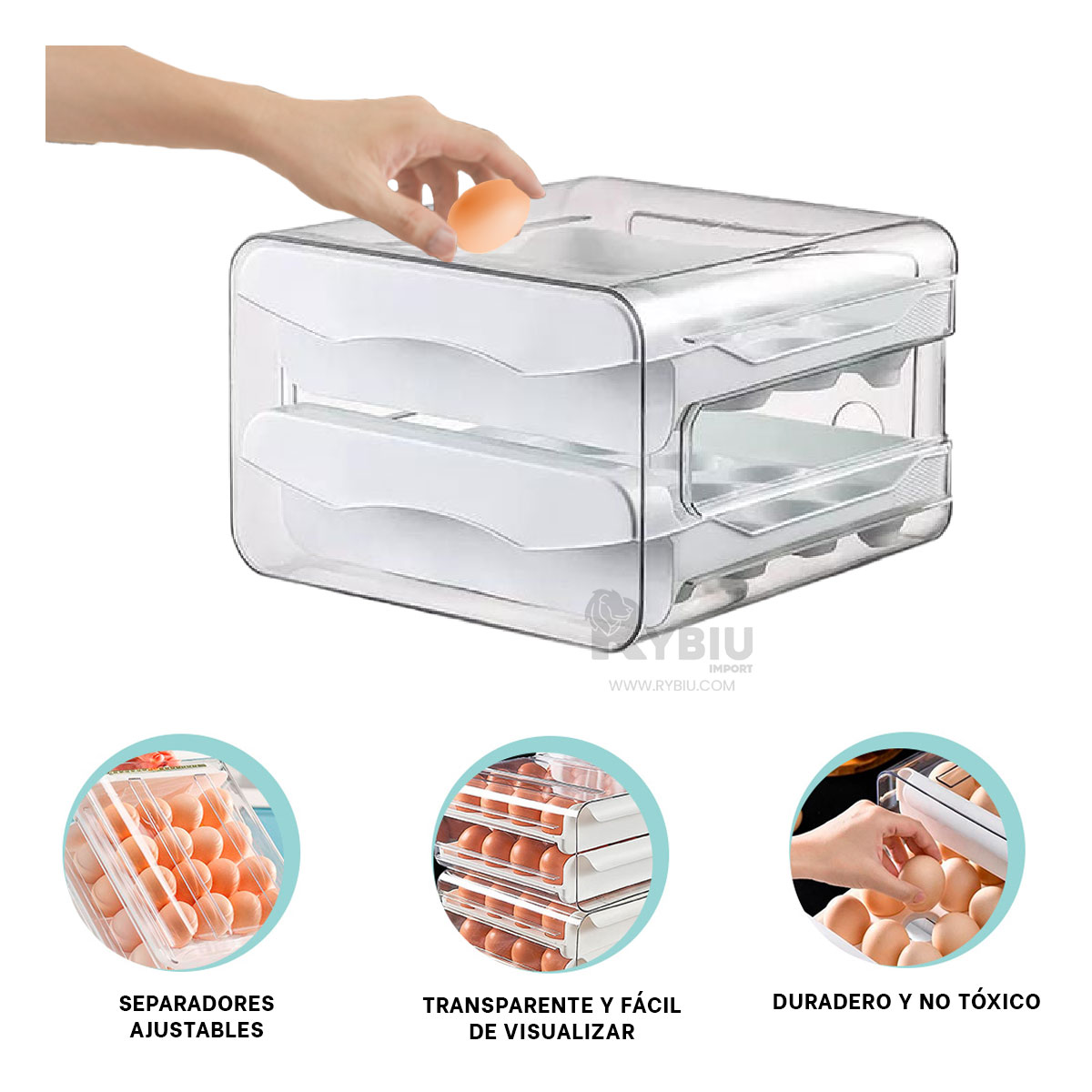 ESTUCHE RYBIU CO30437 BLANCO REFRIGERADOR + REGALO AGENDITA - 4