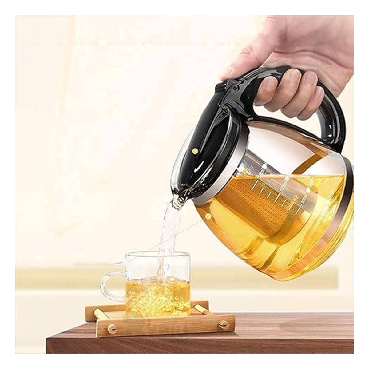 JARRA RYBIU CO30489 NEGRO 1500 ML SOFISTICADA INFUSION + REGALO STICKERS - 2