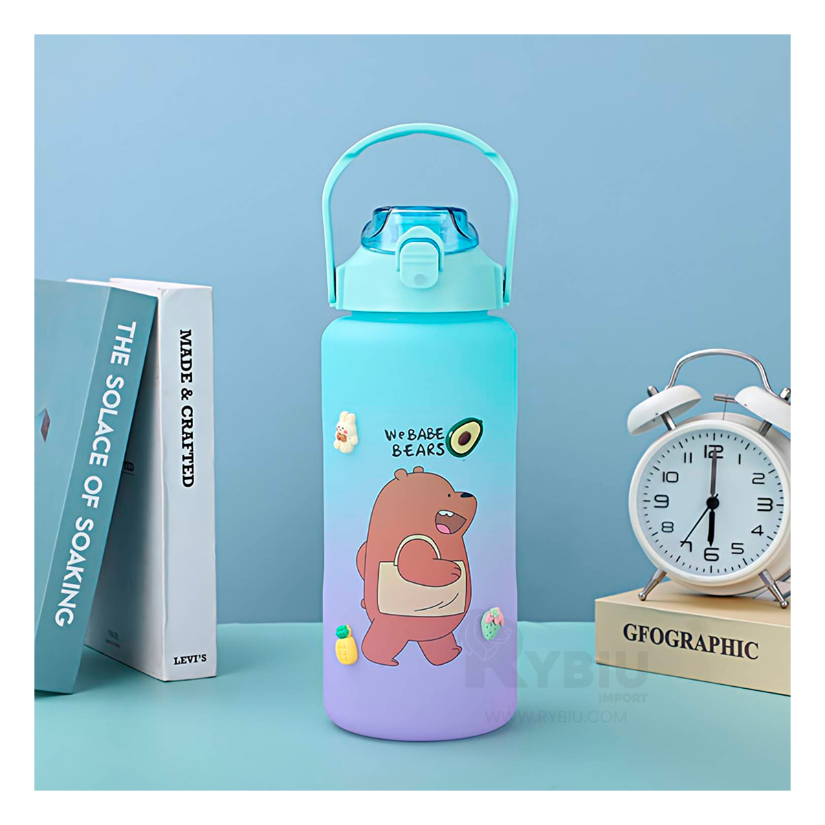 BOTELLA RYBIU CO30494 2L DINAMICA OSO MULTICOLOR + GIFT STICKERS - 2