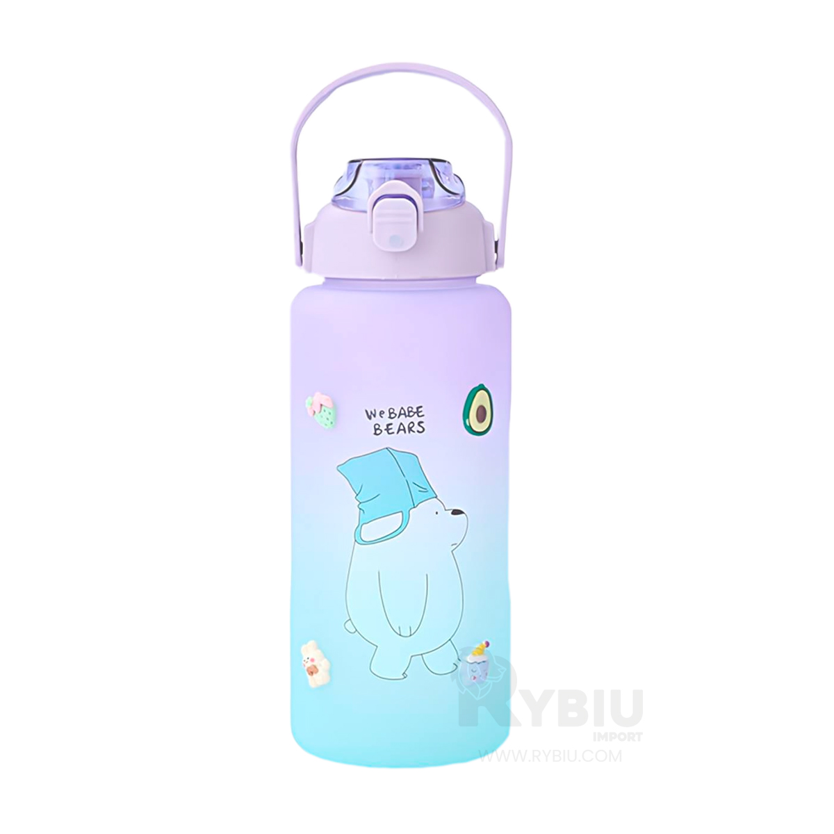BOTELLA RYBIU CO30494 2L DINAMICA OSO MULTICOLOR + GIFT STICKERS - 4