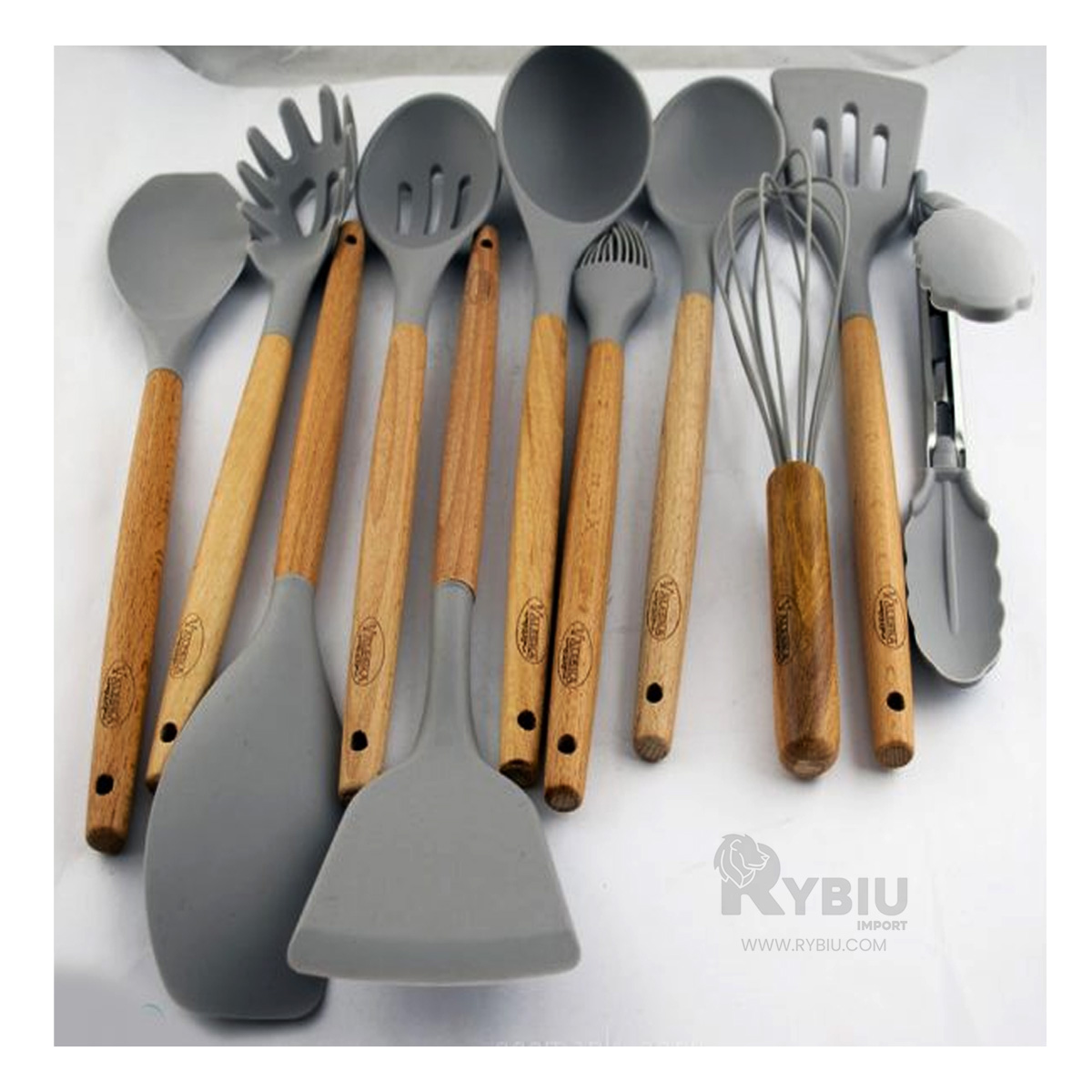 UTENSILIOS RYBIU SOFISTICADOS GRIS + GIFT STICKERS CO30456 - 4